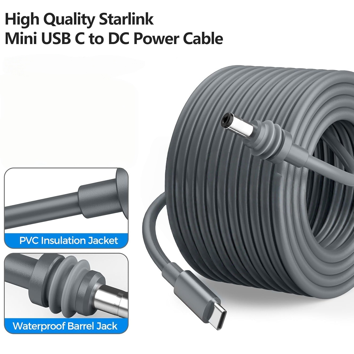 starlink mini dc power cable type c to dc starlink mini dc power cable type c to dc