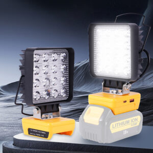 48w cordless work light suit for dewalt battery