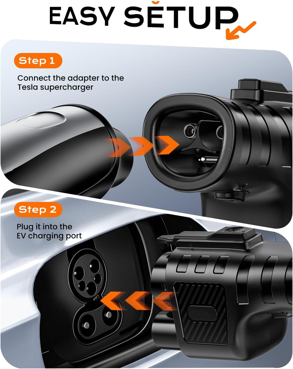 NACS to CCS1 Car Adapter for Tesla Charger - Image 6