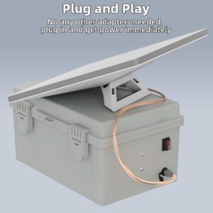 starlink mini dual dewalt battery pack adapter case