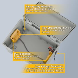 starlink mini dual dewalt battery pack adapter case