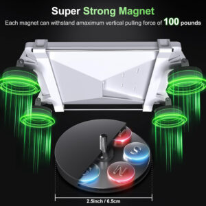 roof magnetic bracket cup car mount