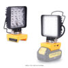 48w cordless work light suit for dewalt battery