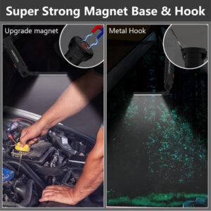 rechargeable work lights with magnetic base