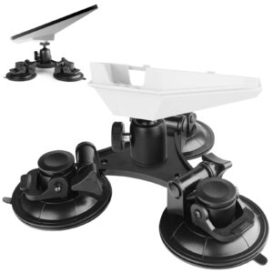 roof triangular suction cup mount with starlink mini base adapter