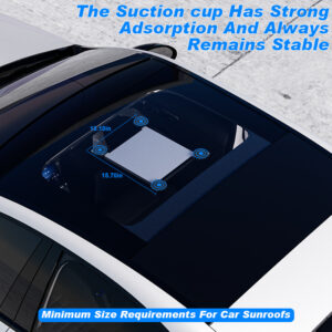 starlink mini car roof mount suction cup holder