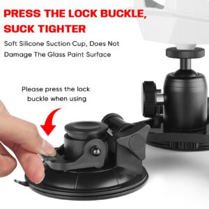 roof triangular suction cup mount with starlink mini base adapter