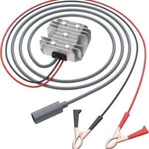 battery clip 30v boost power adapter with fuse dc female