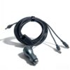 3 in 1 power cable with dc boost 30v 2a 60w output